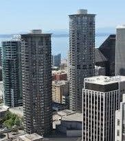 Twin Towers i Seattle. På den tiden ett mycket spekatulärt bygge.