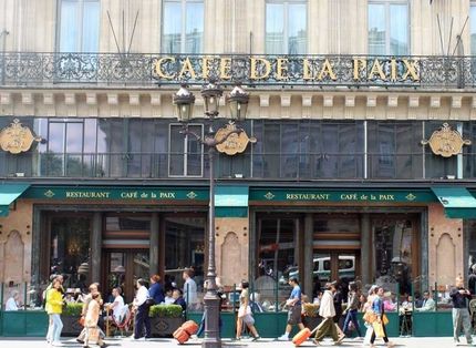 Cafe de la Paix, ett inneställe vid Nationaloperan.