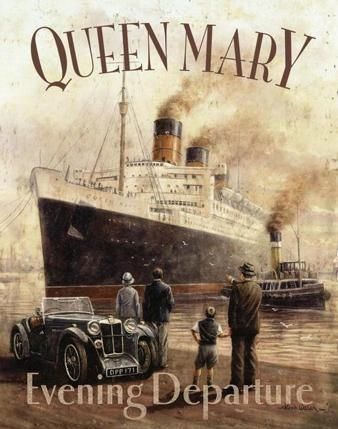 Det var ett lyxigt äventyr över Atlanten med RMS Queen Mary.