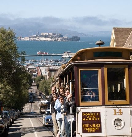 Äntligen tillbaka i San Fransisco. Cable Cars, Golden Gate...