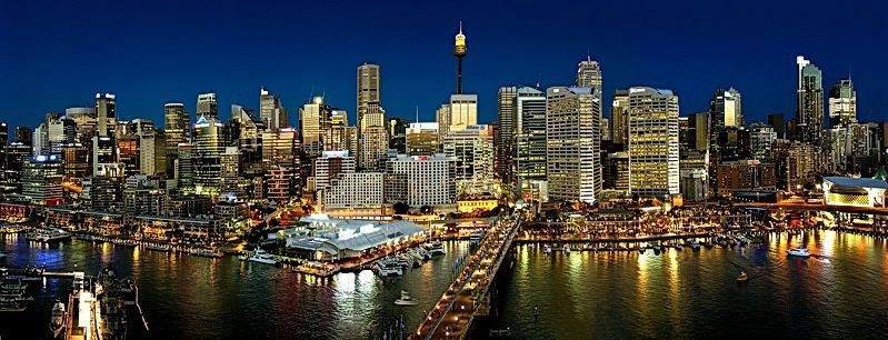 Sydney har vuxit till en storstad av ansenliga mått. Bilden visar stans 