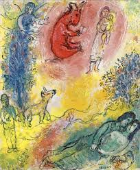 Tidigare hade jag bara besökt en Chagall-utställning på Louvren.