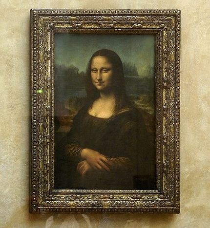 Da Vinci´s mytomspunna lilla tavla - Mona Lisa.