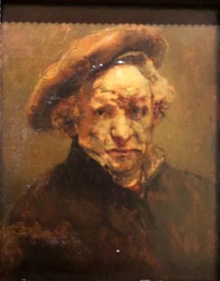 Rembrandt fanns där med sitt självporträtt.