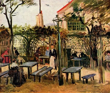 Vincent van Gogh förevigade Montmartre i en del av sina målningar (Musée d´Orsay).