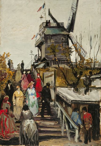 Vincent van Gogh. Moulin de la Gallette.