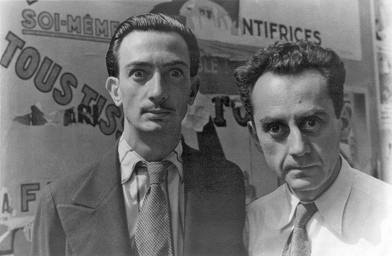 Från dadaism till surrealism med Salvador Dali och Man Ray. Det syns ju på ögonen om inte annat. 