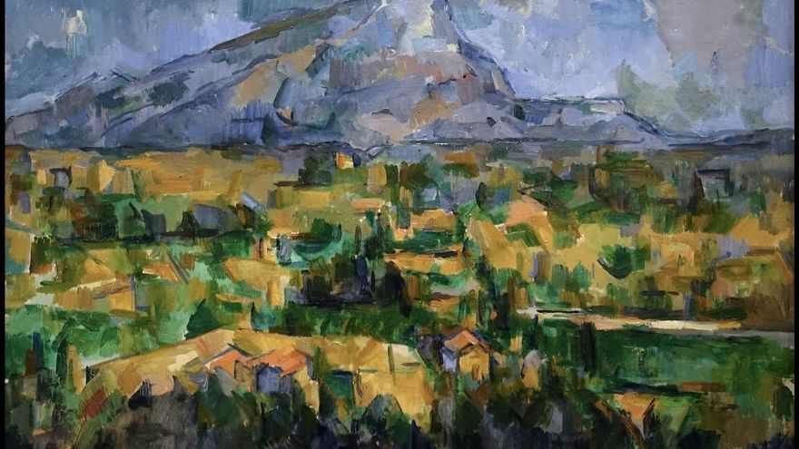 Med bland annat den här tavlan medverkade Paul Cézanne till en ny konstriktning. Det började lukta kubism.