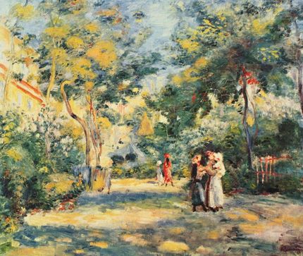 Renoir får avsluta det här kaptlet, eftersom trädgården var tillägnad honom.