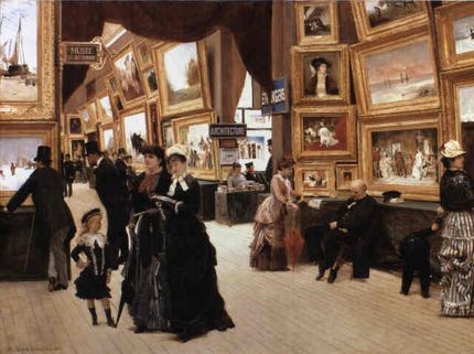 Parissalongen 1880 (Edouard Dantan).