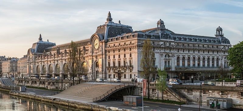 Som du säkert har insett, så finns många av de nämnda konstverken på Musée d´Orsay på vänstra sidan av Seine (Monparnasse-sidan). Här visas konst från 1848 till 1915.
