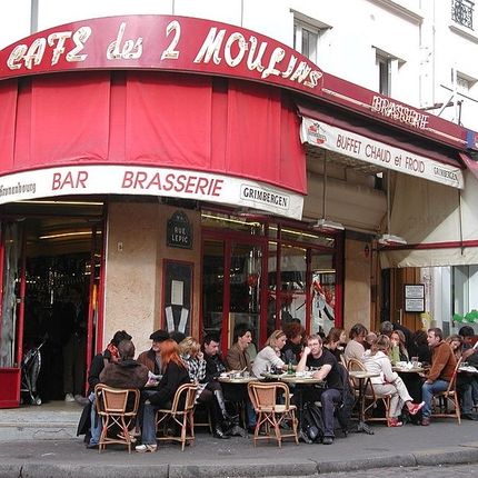 Det var det här stället i Montmartre som Amélie jobbade som servitris.