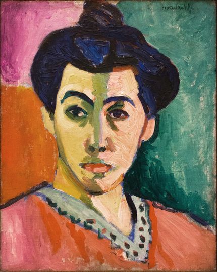 Matisse var en av de som fick vara med i Gertrude Steins salong.