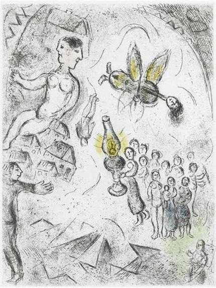 Illustration till Louis Aragons diktsamling.