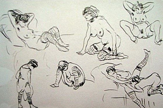 Erotiska skisser (1903).