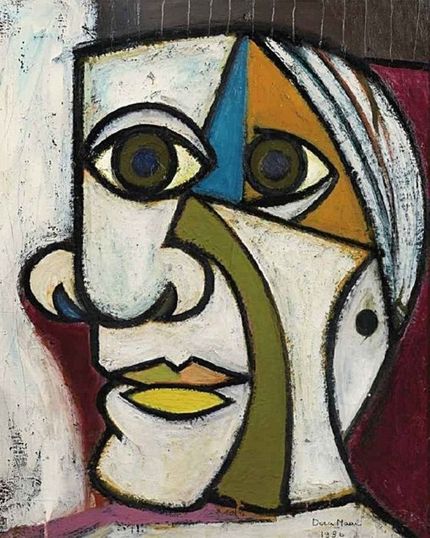 Dora Maar porträtterar Picasso (1936).