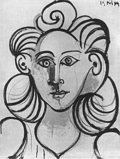 Porträtt av en kvinna (Françoise)