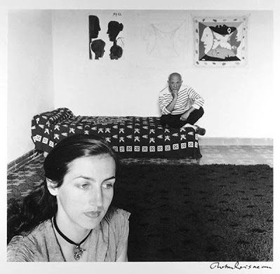 Picasso och Françoise 1952. Nu hade de kommit långt ifrån varandra.