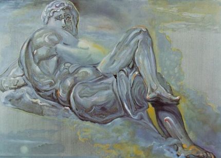 Utan titel - Efter dagen av Michelangelo (1982).