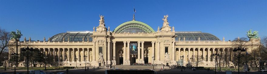 Grand Palais stod klart till världsutställningen i Paris 1900.