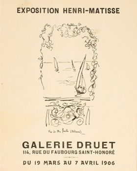 Bara ett par dagar innan Salon des Indepentants öppnade Druet Matisses andra separatutställning på sitt galleri. Det var en retrospektiv utställning som väckte föga intresse.
