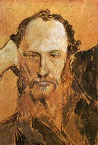 Picassos porträtt av Leo Stein.