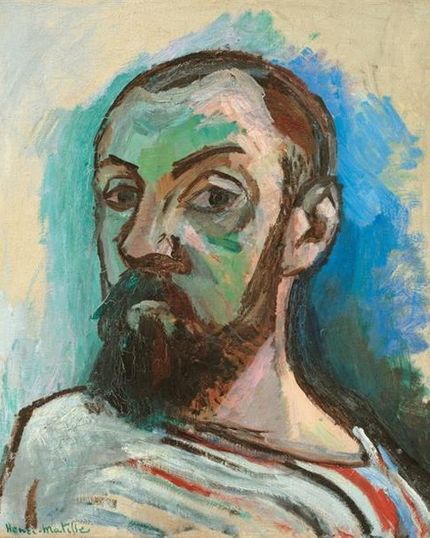 Matisse, självporträtt 1906.