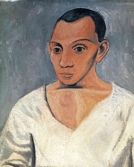 Picasso, självporträtt 1906.