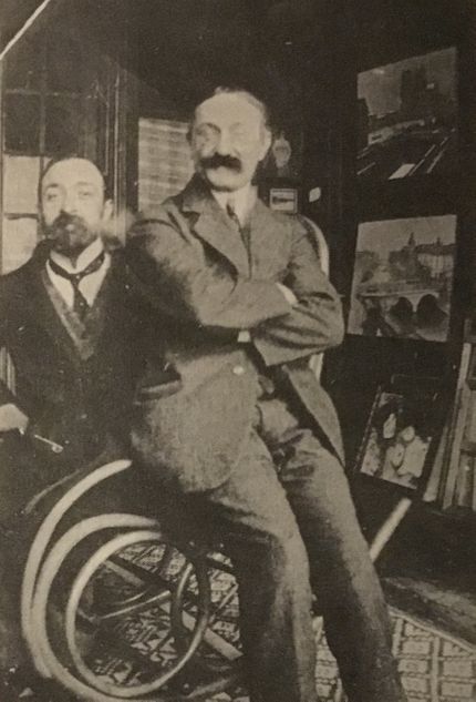 Camoin och Marquet besöker Matisses ateljé i Issy.