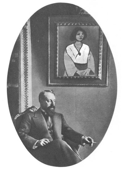 Matisse hos Shchukin med sin målning 