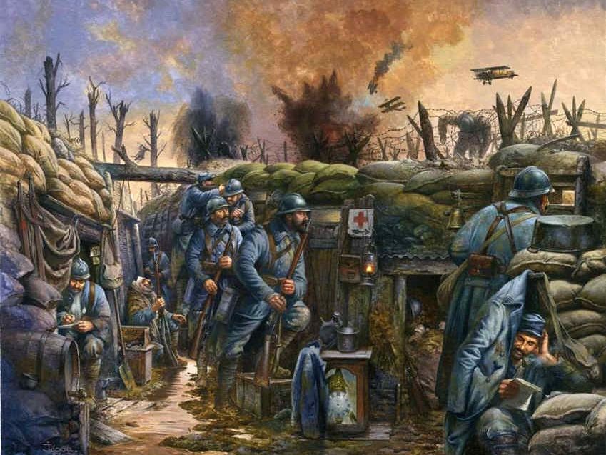 Det vunna slaget vid floden Marne skulle övergå i ett långvarit ställningskrig.