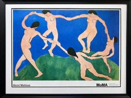 Dans I (1909) - den första versionen, föregångare till den version, som Matisse gjorde åt den ryske samlaren Shchukin 1910.