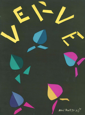 Framsida av Matisse till Verves höstnummer 1940. Det skulle bli fler innan tidskriften gick i graven 1960.