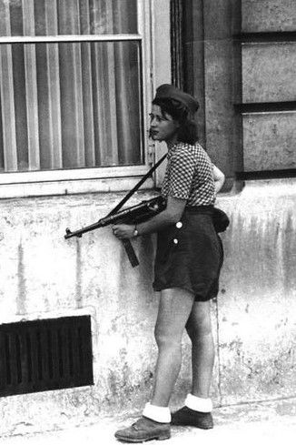Det fanns många modiga kvinnor i den franska motståndsrörelsen.