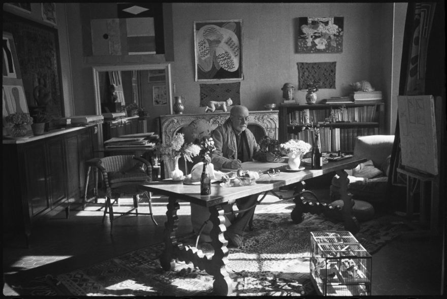 Matisse var bekymrad över vad Gestapo hade gjort med hans älskade dotter Marguerite. (Foto: Henri Cartier-Bresson).