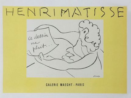 Poster för Galerie Maeght från 1945.