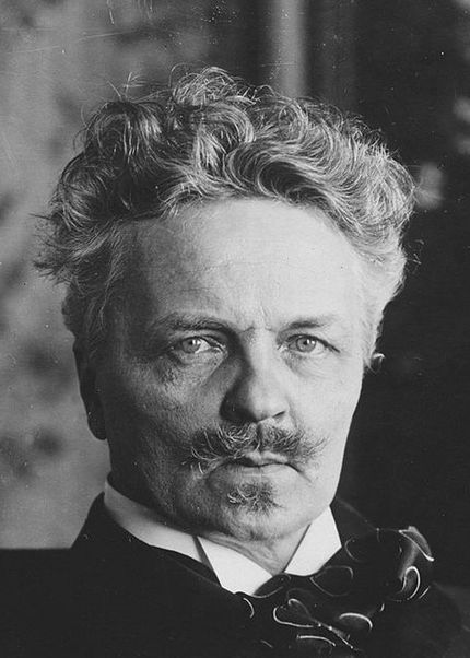 August Strindberg, ca 1902. 