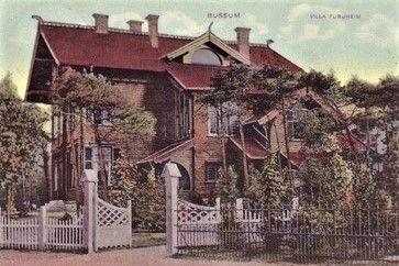Villa Furuheim på Munsö i Mälaren - som Hilma af Klint och hennes vänner arrenderade 1912.