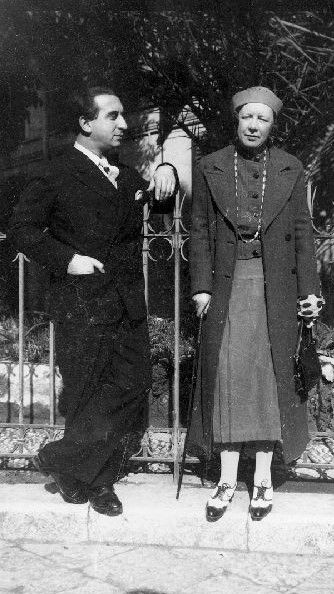 Isaac och Sigrid omkring 1930.