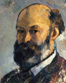 Paul Cézanne, självporträtt.