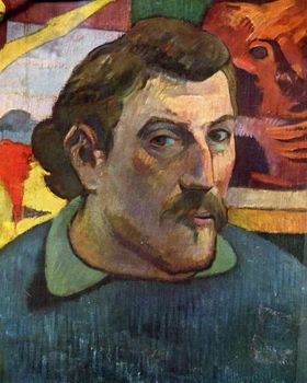 Paul Gauguin, självporträtt.