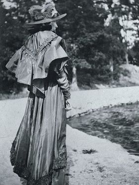 Sigrid Hjertén som modeikon ca 1915.